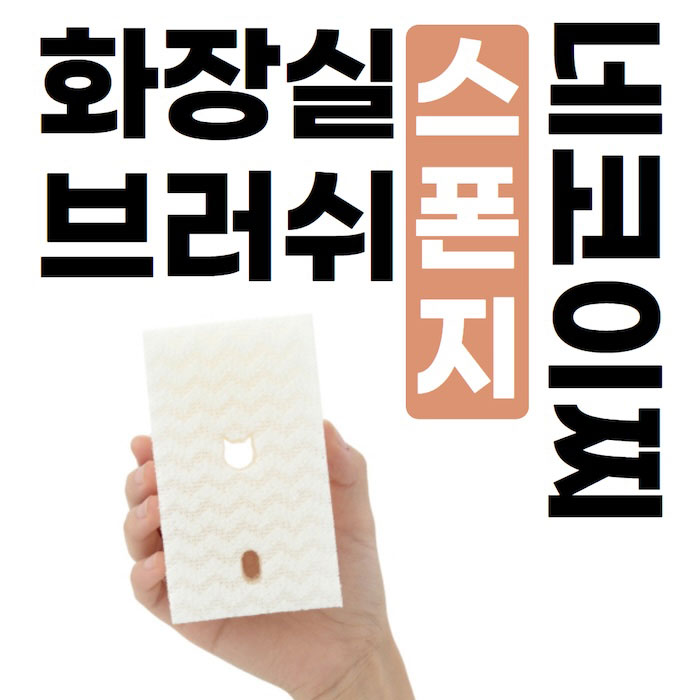 네코이찌 고양이 화장실 브러쉬 스폰지 공동 구매...캣랩 국내 첫 공개